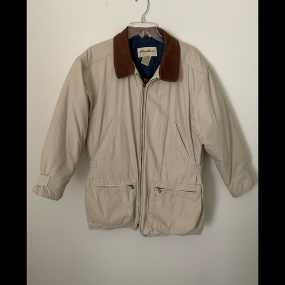 Eddie Bauer Other - Eddie Bauer Down Down Filled Men’s Medium Cream Field Jacket or Women’s Large-XL